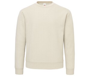 FRUIT OF THE LOOM SC277 - Sweat col rond lourd Desert Sand