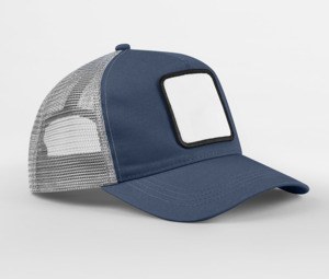 BEECHFIELD BF636 - Trucker-Cap mit Einsatz Slate Blue/Light Grey