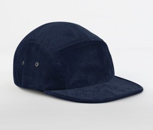 BEECHFIELD BF679 - Camper Cap aus organischer Baumwolle Oxford-Marine