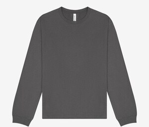 Bella+Canvas BE4651 - Schweres Unisex-T-Shirt mit langen Ärmeln Asphalt